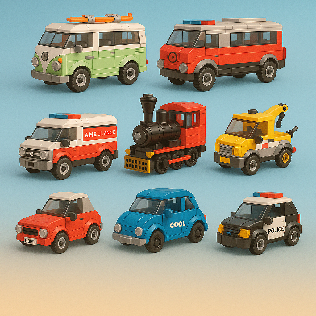 Neotown Building Blocks Set 723 pcs