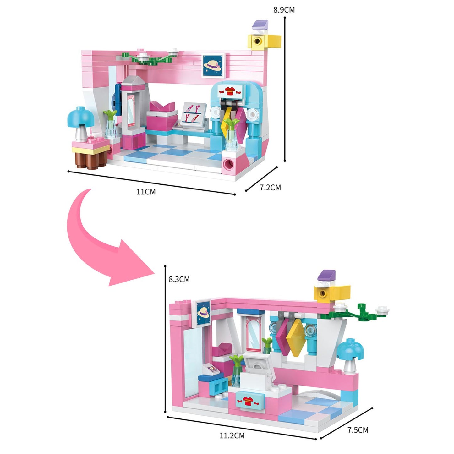 Princess dressing table 653 pcs