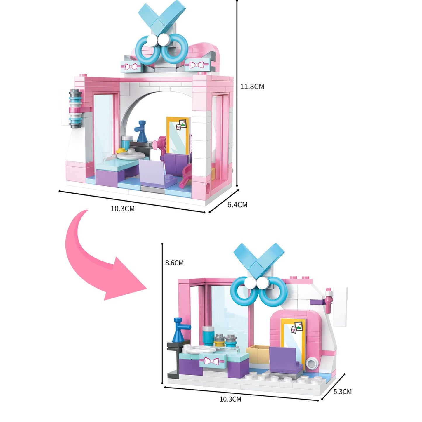 Princess dressing table 653 pcs