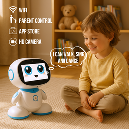KIDUP R1: Smart AI Robot for Kids With ChatGPT (7-inch Touch Screen)