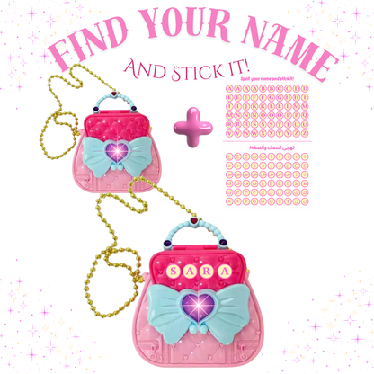 17-Piece Makeup Toy Set with Cosmetic Bag Pretend Play Toys for Girls 3+