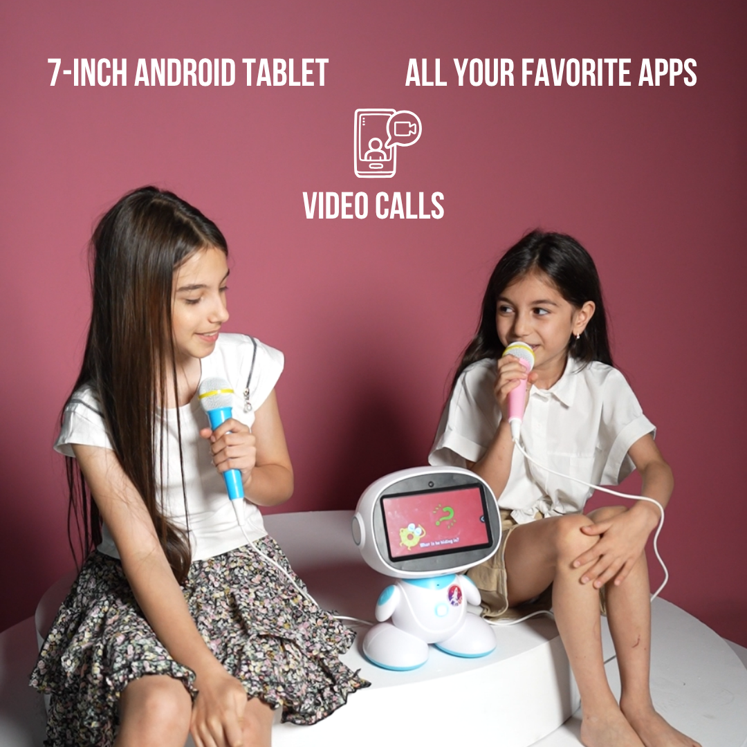 KIDUP R1: Smart AI Robot for Kids With ChatGPT (7-inch Touch Screen)