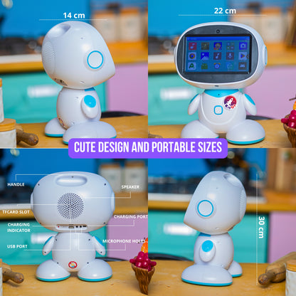 KIDUP R1: Smart AI Robot for Kids With ChatGPT (7-inch Touch Screen)