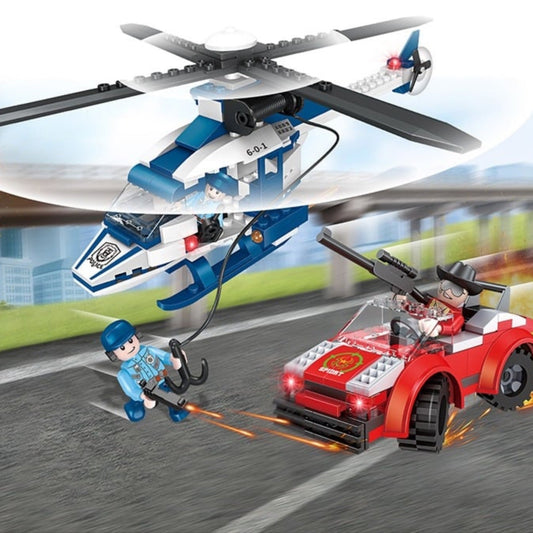Police Building Blocks Set 229 pcs